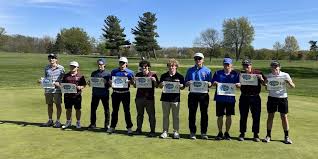 Section V boys golf 2023 from Rochester-area high schools