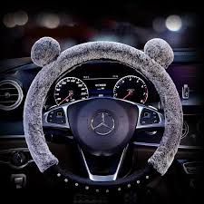 Steering wheel paddle shifter extension for mercedes benz amg c63 e63 s63 red. Fluffy Warm Soft Non Slip Steering Wheel Cover Mouse Ear Shape Carsoda