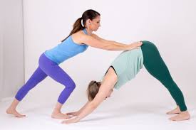 Adho Mukha Svanasana Adjustment 1 Therapeutic Pose To Lengthen Spine Yoga Poses Therapeutic Yoga Poses