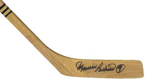 + top selection, all major brands ! Maurice Richard Montreal Canadiens Autographed Christian Hockey Stick House Of Hockey