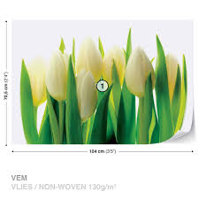 Bestellen sie ihr tulpenmotiv zentimetergenau nach mass bei wallprints.com. Fototapete Tapete Blumen Tulpen Natur Bei Europosters Kostenloser Versand