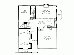 This floor plan maximizes square footage! Eplans Bungalow House Plan Three Bedroom Square Feet Home Plans Blueprints 18986