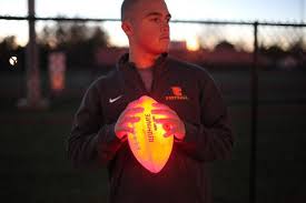 Kan Jam Illuminate Ultra Bright Led Light Up Glow Football Full Size And Weight Black Friday Shopping Best Black Friday