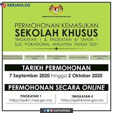 Namun, dasar baru kerajaan telah mengangkat pendidikan vokasional ke tahap yang lebih baik dan bukan lagi dilabel pendidikan kelas kedua. Permohonan Kemasukan Sekolah Khusus Tingkatan 1 Tingkatan 4 Tahun 1 Sijil Vokasional Malaysia Tahun 2021 Kerja Kosong Kerajaan