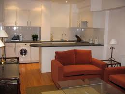 living room open plan kitchen dining