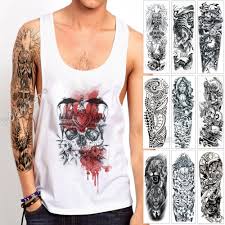 Check spelling or type a new query. Large Arm Sleeve Tattoo Cross Rose Halo Angel Waterproof Temporary Tattoo Sticker Victory Warrior Men Full Cloud Tattoo Body Art Buy At The Price Of 1 78 In Aliexpress Com Imall Com