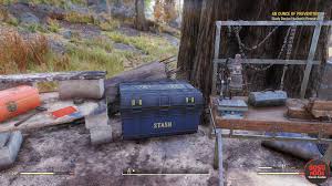 Yeah i know as of now keypad access doors are trivial because it s not like we have anything of substance we truly need to protect. Fallout 76 Can Players Steal From Camp Stash Containers