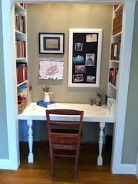 Walk in closet converted to office. 10 Best Walk In Closet Office Ideas Closet Office Home Home Office Space