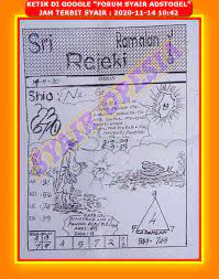 1 New Message Kode Syair Singapore 14 November 2020 Forum Syair Togel Hongkong Singapura Sydney