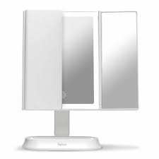 Bucknam Frameless Lighted Makeup Mirror In 2020 Lighted Magnifying Makeup Mirror Makeup Mirror With Lights Mirror