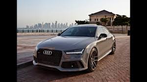 Pricing earlier in the week and now has released a new video and even more photography including shots of a car painted in sultry daytona grey matte. 2017 Audi Rs7 Sportback 1 Of 1 Special Order Nardo Gray Crazy Interior Details Launch Etc Youtube