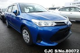 Toyota took some hits for interior design in years past and it's taken that to heart. 2019 Toyota Corolla Fielder Hybrid Blue For Sale Stock No 80072 Japanese Used Cars Exporter