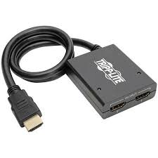 Tripp Lite Trpb118002uhd 2 Port Hdmi Splitter 1 Black Walmart Com In 2020 Hdmi Splitter Hdmi Tripp Lite