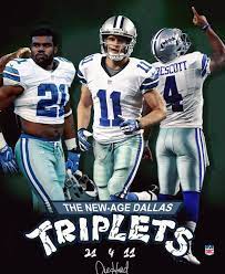 Ezekiel Elliott Cole Beasley Dak Prescott Dallas Cowboys Players Dallas Cowboys Football Dallas Cowboys Football Team