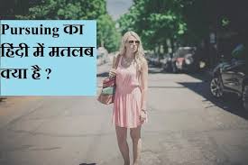 Pursuing Meaning In Hindi Pursuing ह द मतलब क य ह In 2020 Long Sleeve Dress Dresses With Sleeves Hindi