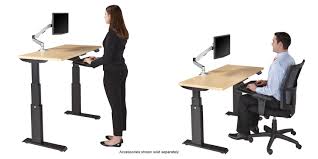 Newheights Elegante Xt Sit Stand Desks By Rightangle Products Sit Stand Desk Desk Workspace Design