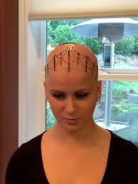 Beauty In Bravery Madison S Front Henna Crown Design Head Tattoos Tribal Makeup Bald Tattoo