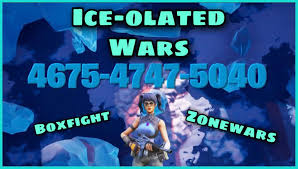 Fortnite is a game that prides itself on its creativity and unique experiences, including the popular creative game mode is zone wars. Ice Olated Wars Fortnite Creative Box Fights And Zone Wars Map Code