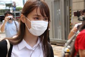 Agnes chow looks out of a car window while being driven away by police from her home following arrest in hong kong, on aug. China Urges Japan Not To Meddle In Hong Kong After Activists Arrests