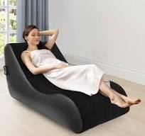 Amazon.com : Lounger Inflatable Sofa Bed, Folding Sofa Bed ...
