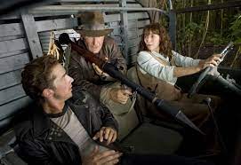 Mutt Williams Shia Labeouf Indiana Jones Harrison Ford Marion Ravenwood Karen Allen Indiana Jones A Indiana Jones Indiana Jones Films Harrison Ford