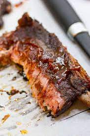 Traeger Smoked Pork Ribs - 5-4-1 Ribs From Or Whatever You Do Recipe Smoked Pork Ribs Grilling Recipes Pork Rib Recipes
