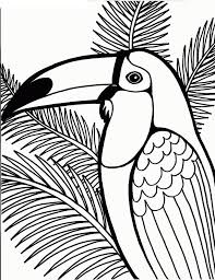 Hundreds of free spring coloring pages that will keep children busy for hours. Toucan Bird 3 Coloring Page Free Printable Coloring Pages For Kids