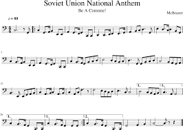 Download the soviet union songs, singles and albums on mp3. Download Soviet Union National Anthem Sheet Music Composed By Ussr National Anthem Tuba Full Size Png Image Pngkit