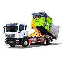 China Hydraulic Roll Off Hook Lift Garbage Truck 6tons Swing Arm Garbage Truck