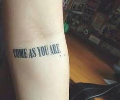 A tattoo of the cover art of bleach, nevermind, or in utero would be the ultimate piece of nirvana's plethora of song titles or lyrics make great quote tattoos, and can be inked virtually anywhere on the. Nirvana Nirvana Tattoo Grunge Tattoo Tattoos