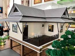 แบบบ านไม ทรงไทย ร วมสม ย ผน งไม ฝาเท ยม แบบบ านและไอเด ยการตกแต งบ าน ร ปแบบบ าน ผ งบ าน บ าน