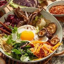 Bibimbap Korea Rezepte Bibimbap Lebensmittel Essen