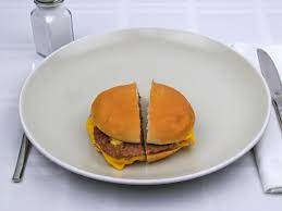 Calories In 1 Burger S Of Mcdonald S Double Cheeseburger