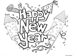 Coloriage Happy New Year Printable 2 Dessin New Year Coloring Pages Flag Coloring Pages Happy New Year Fireworks
