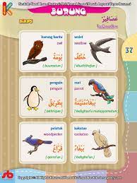 Hebat, nilai sempurna, bagus نعم na'am. Kamus Bergambar Anak Muslim Nama Nama Burung Bahasa Indonesia Inggris Arab 1 Ebook Anak