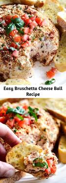 The classic bruschetta recipe typically includes toasted bread drizzled with olive oil that's topped with a fresh tomato and basil mixture. Bruschetta Cheese Ball Mix Tastefully Simple Bruschetta Cheese Ball Mix Reviews Directions Combine First 3 Ingredients In A Large Saucepan
