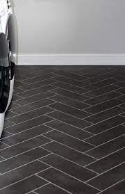 Avella, avella ultra, avella xd, major brand Black Herringbone Laundry Floor Tiles Transitional Laundry Room