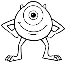 By now you already know that if you're still in two minds about mike wazowski and are thinking about choosing a similar product, aliexpress is a great place to compare prices and sellers. Free Colouring Pages Anime Movie Monster Inc Mike Wazowski For Preschool 46220 Monster Coloring Pages Cartoon Coloring Pages Easy Cartoon Drawings