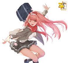 Render Zero Two Darling In The Franxx 7 By Zttar Zero Two Darling In The Franxx Rendering