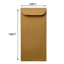 Sekarang, sampul surat sudah selesai! Sampul Surat Long White Brown Envelope 4 5 Inch X 9 5 Inch Shopee Malaysia