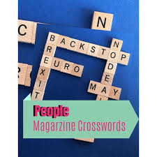 If you are looking for other crossword clue solutions simply use the search functionality in the sidebar. People Magarzine Crosswords Fill In Crosswords Framework Puzzle Book Word Search And Crossword Puzzle Books Find Puzzles For Relaxation A Unique Gift For Seniors Adults And Teens Paperback Walmart Com Walmart Com