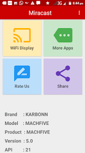 Help you cast android device screen to tv . About Miracast Screen Mirroring Wifi Display