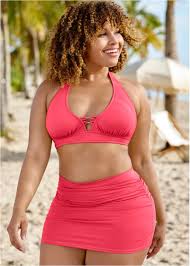 Sensational Swim Skirt - Sunset Pink – Venus Fashion