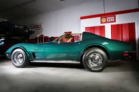 Image result for Blue Green 1973 Corvette