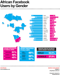 An In Depth Infographic Depicting The Percentages Of Facebook S African Male And Female U Social Media Infographic Infographic Template Powerpoint Infographic