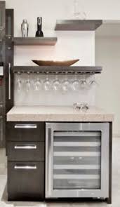 The coffee and wine bar in our kitchen desk area Converting Kitchen Desk Into Bar Modern Home Bar Home Bar Decor Bars For Home