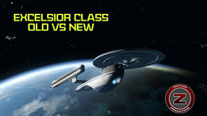 54 120 просмотров 54 тыс. Old Vs New Excelsior Class Star Trek Online Youtube