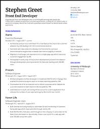 Experienced & fresher graphic designer resume + cover letter. 3 Front End Developer Resume Samples For 2021