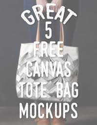 Download 5 Great Free Canvas Tote Bag Mockups Designbent Bag Mockup Tote Tote Bag