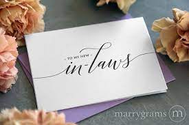 15 Gift Ideas For Future In Laws Wedding Etiquette Emmaline Bride Wedding Blog Wedding Day Cards Wedding Cards Keepsake Wedding Note Cards